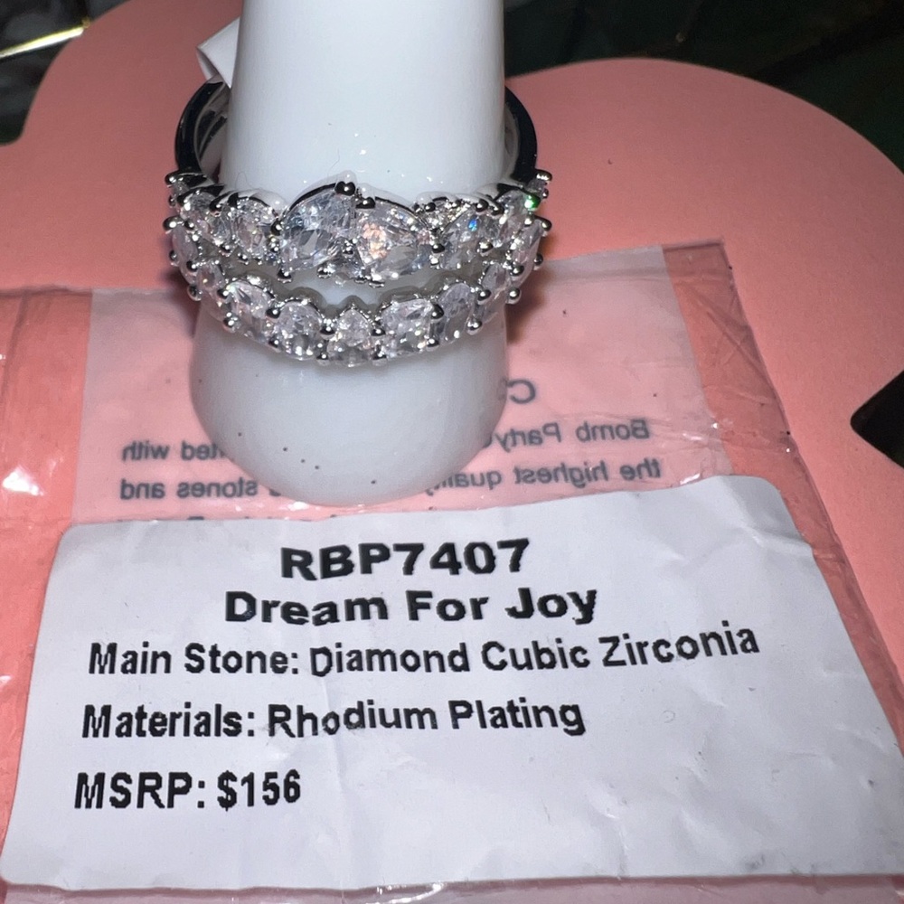 Bomb Party April Birthday Ring Dream For Joy Size 11